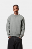 Carhartt Chase Sweatshirt - Grey Heather / Gold Carhartt Chase Sweatshirt - Grey Heather / Gold