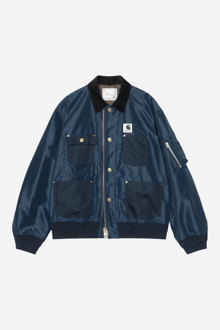 sacai x Carhartt WIP Nylon Twill Duck Blouson - Sacai Blue