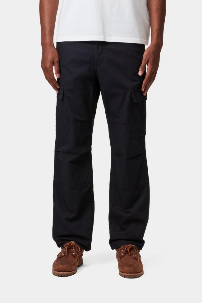 Carhartt Aviation Pant - Dark Navy, Rinsed