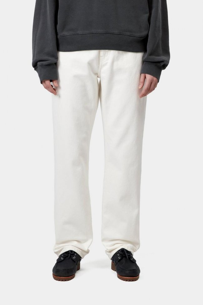 Carhartt Noxon Pant - White, Rinsed Carhartt Noxon Pant - White, Rinsed