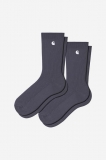 Carhartt Madison Pack Socks - Shady Purple / White + Shady Purple / White Carhartt Madison Pack Socks - Shady Purple / White + Shady Purple / White