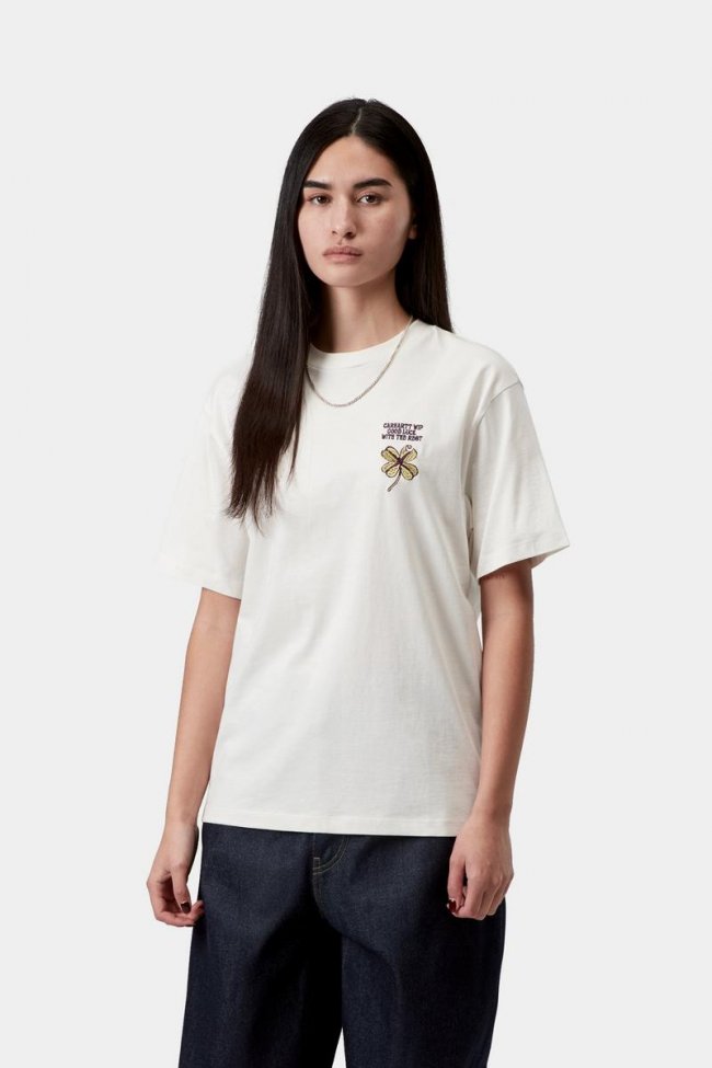 Carhartt S/S Clover T-Shirt - Wax Carhartt S/S Clover T-Shirt - Wax