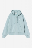 Carhartt Hooded Casey Jacket - Tourmaline / Silver Carhartt Hooded Casey Jacket - Tourmaline / Silver