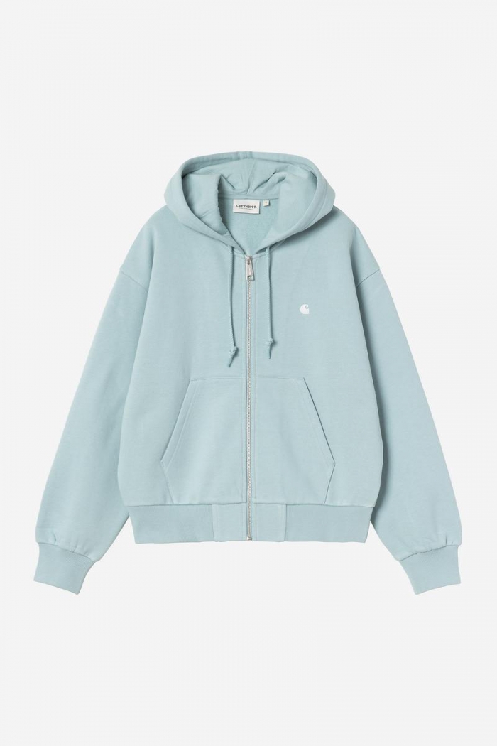 Carhartt Hooded Casey Jacket - Tourmaline / Silver