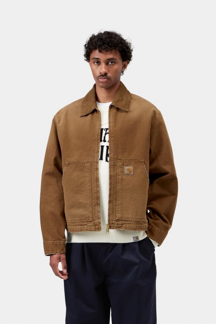 Carhartt OG Arcan Jacket - Hamilton Brown / Hamilton Brown, Destroy wash