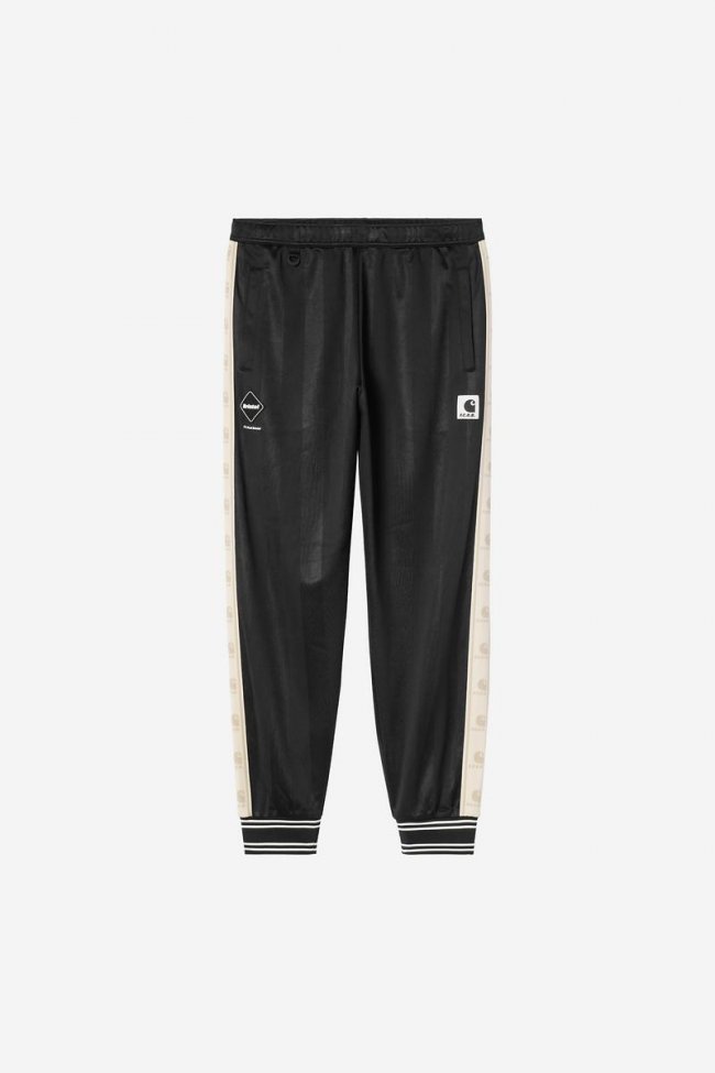 Carhartt F.C.Real Bristol x Carhartt WIP Track Jersey Pants - Black Carhartt F.C.Real Bristol x Carhartt WIP Track Jersey Pants - Black