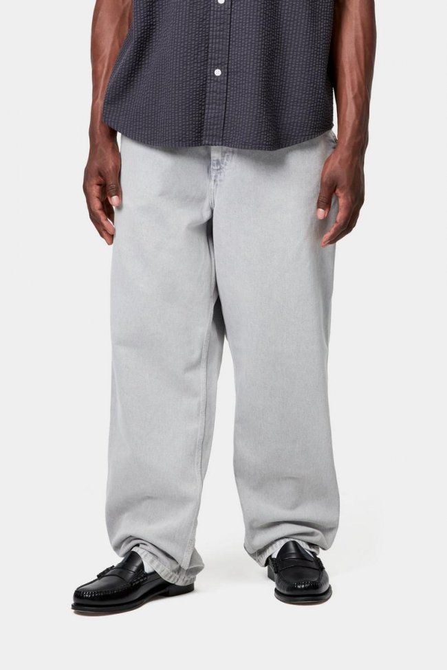 Carhartt Single Knee Pant - Black, Chalk wash