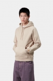Carhartt Hooded Chase Sweatshirt - Fleur De Sel / Gold