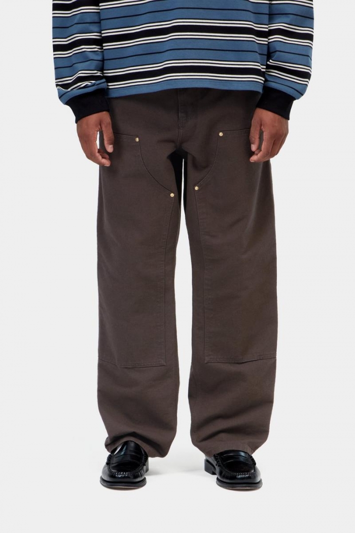 Carhartt Double Knee Pant - Tobacco, Rinsed