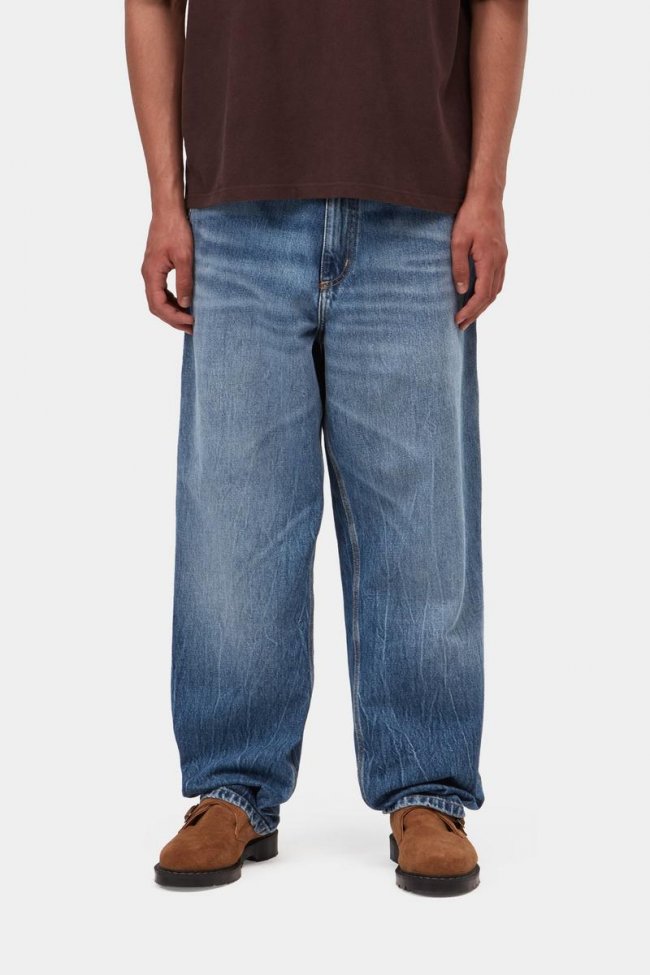 Carhartt Single Knee Pant - Blue, Marble used wash Carhartt Single Knee Pant - Blue, Marble used wash