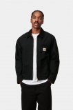 Carhartt Detroit Jacket (Summer) - Black / Black, Rinsed