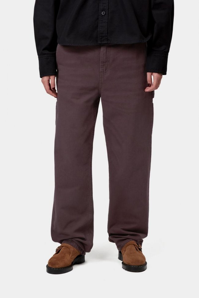 Carhartt Pierce Pant Straight - Palisander, Stone canvas
