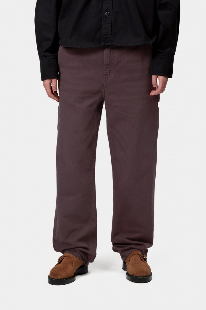 Carhartt Pierce Pant Straight - Palisander, Stone canvas