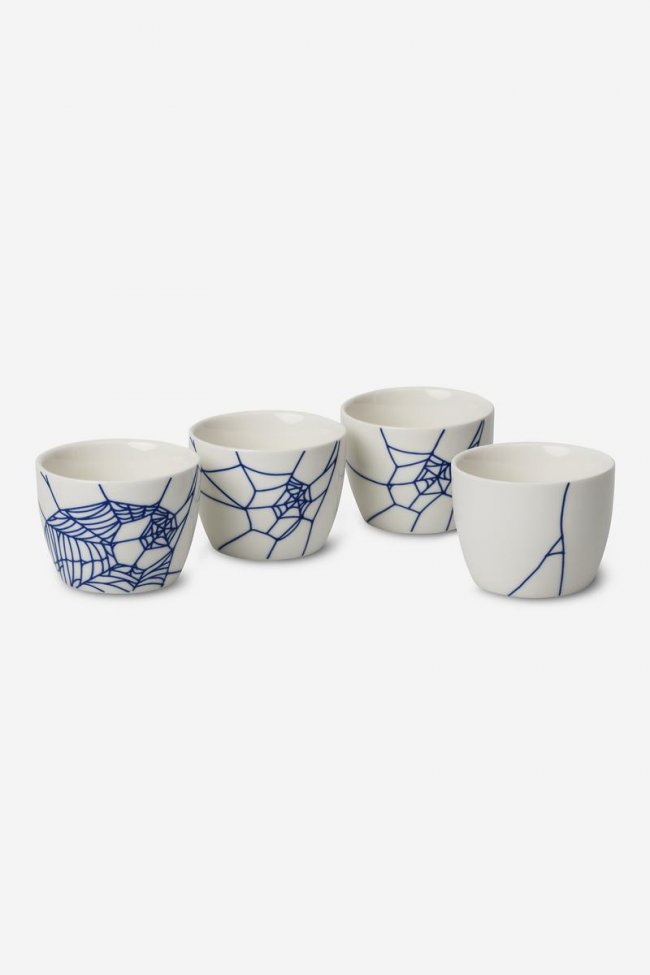 Carhartt Theory and Practice Soba Cup Set - White / Blue Carhartt Theory and Practice Soba Cup Set - White / Blue