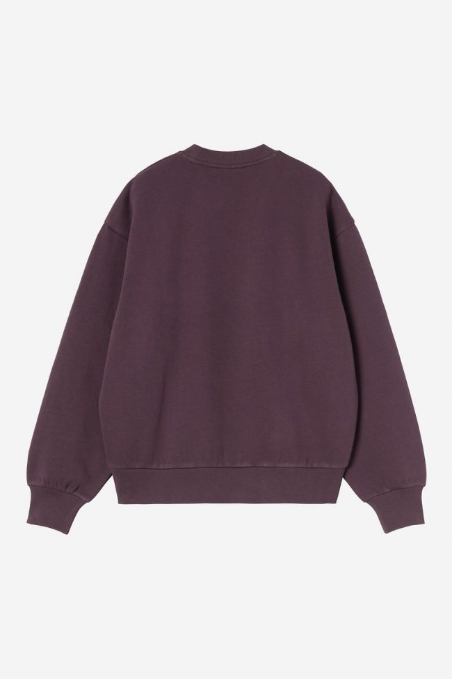 Carhartt Casey Sweatshirt - Cozy Purple / Silver Carhartt Casey Sweatshirt - Cozy Purple / Silver