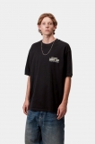 Carhartt S/S Arcan T-Shirt - Black, Heavy stone wash Carhartt S/S Arcan T-Shirt - Black, Heavy stone wash