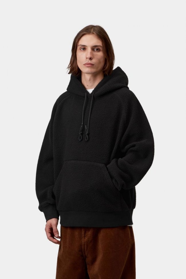 Carhartt Hooded Limn C Fleece Sweatshirt - Black Carhartt Hooded Limn C Fleece Sweatshirt - Black