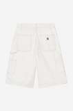 Carhartt Mercer Single Knee Short - Mercer Stripe, Graphite / Wax, Bleached Carhartt Mercer Single Knee Short - Mercer Stripe, Graphite / Wax, Bleached
