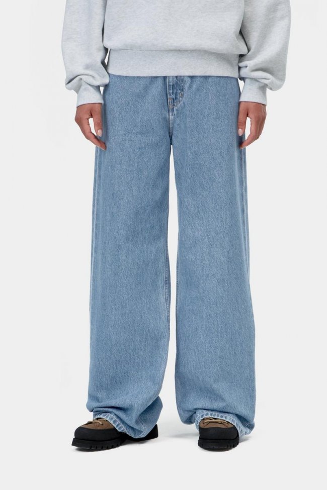 Carhartt Jane Pant - Blue, Heavy stone wash Carhartt Jane Pant - Blue, Heavy stone wash