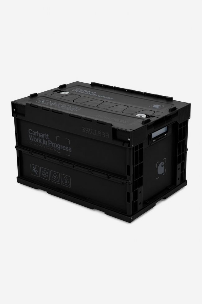 Carhartt Boxed Foldable Container - Black / Grey Carhartt Boxed Foldable Container - Black / Grey