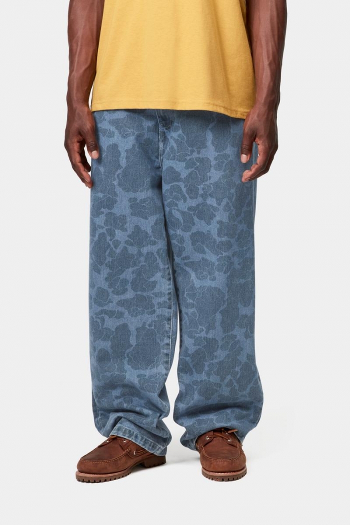 Carhartt Duck Landon Pant - Camo Duck, Blue, Bleached