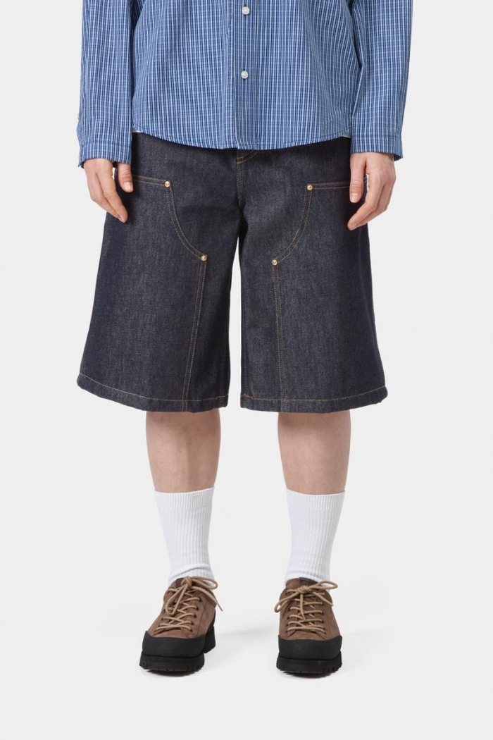 Carhartt Nixon Double Knee Short - Blue, Rigid