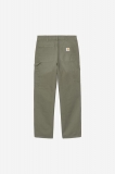 Carhartt Double Knee Pant - Leaf, Stone canvas