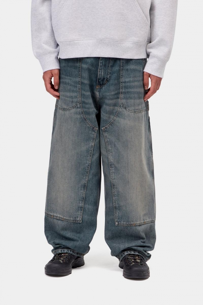 Carhartt Oakland Pant - Blue, Worn used wash