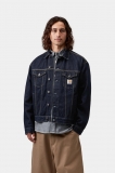 Carhartt Helston Jacket - Blue, Rinsed Carhartt Helston Jacket - Blue, Rinsed