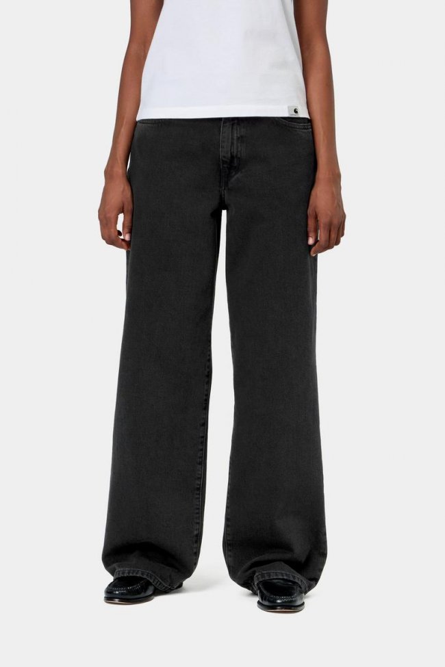 Carhartt Lavine Pant - Black, Heavy stone wash Carhartt Lavine Pant - Black, Heavy stone wash