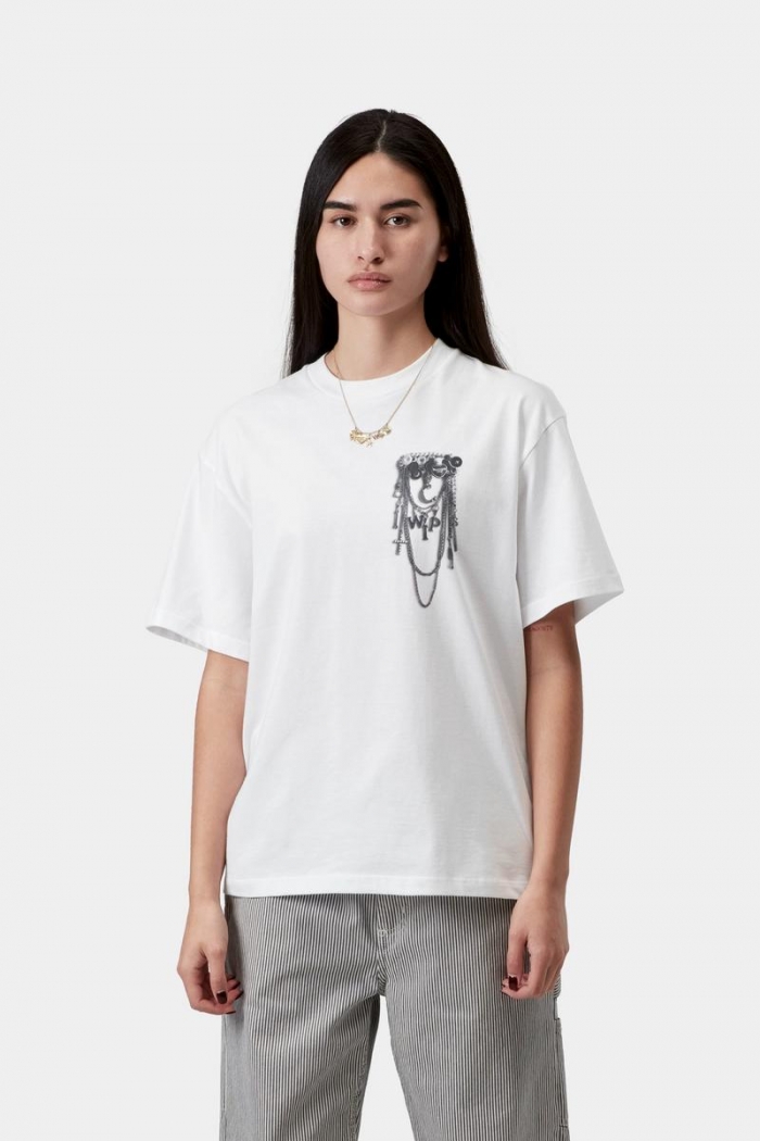 Carhartt S/S Inverted Charm T-Shirt - White