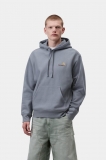 Carhartt Hooded American Script Sweatshirt - Shady Blue Carhartt Hooded American Script Sweatshirt - Shady Blue