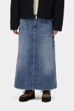 Carhartt Double Knee Skirt Long - Blue, Marble used wash Carhartt Double Knee Skirt Long - Blue, Marble used wash