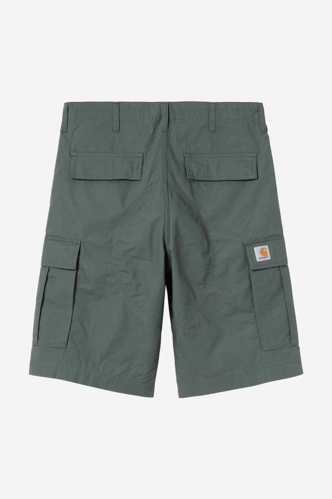 Carhartt Regular Cargo Short - Velvet Green, Rinsed