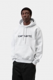 Carhartt Hooded Carhartt Sweatshirt - Ash Heather / Graphite Carhartt Hooded Carhartt Sweatshirt - Ash Heather / Graphite