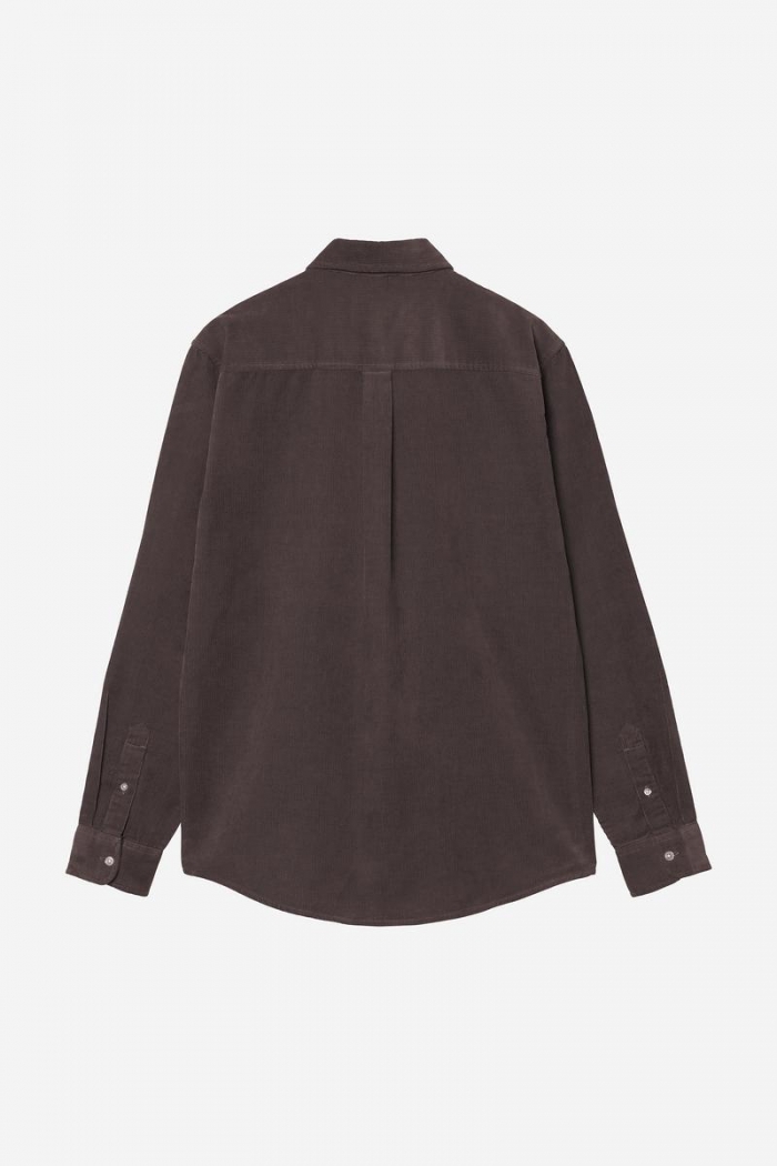 Carhartt L/S Madison Fine Cord Shirt - Shale / Wax