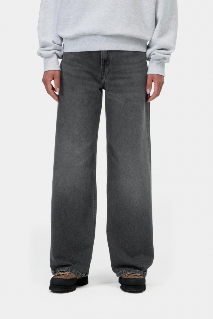 Carhartt Jane Pant - Black, Dark used wash
