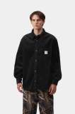 Carhartt L/S Loyde Shirt - Black, Rinsed Carhartt L/S Loyde Shirt - Black, Rinsed