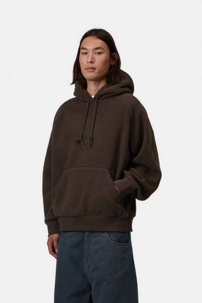 Carhartt Hooded Limn C Fleece Sweatshirt - Tobacco Carhartt Hooded Limn C Fleece Sweatshirt - Tobacco