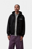 Carhartt Hooded Archive Lines Jacket - Black Carhartt Hooded Archive Lines Jacket - Black