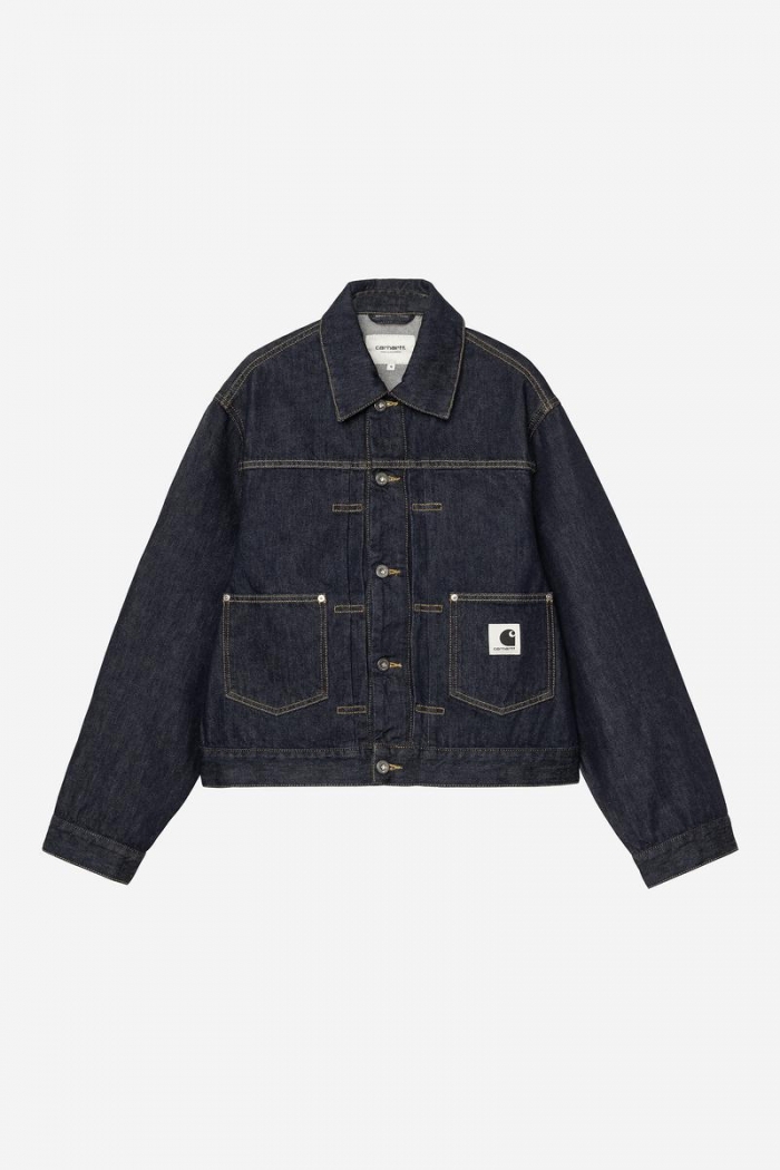 Carhartt Belmar Jacket - Blue, Rinsed