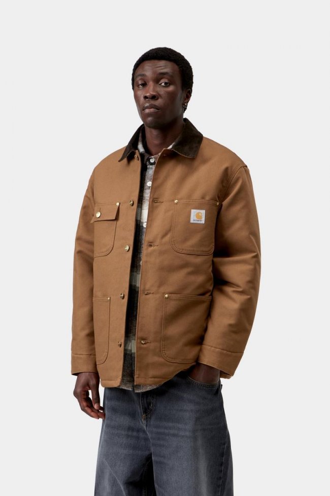 Carhartt OG Chore Coat - WIP H Brown / Tobacco, Rigid