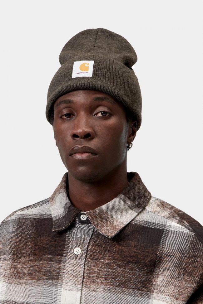 Carhartt Acrylic Watch Hat - Shungite Heather