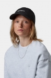 Carhartt Canvas Script Cap - Black / White Carhartt Canvas Script Cap - Black / White