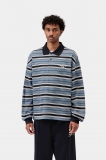 Carhartt L/S Devitt Rugby Shirt - Devitt Stripe, Icesheet Carhartt L/S Devitt Rugby Shirt - Devitt Stripe, Icesheet