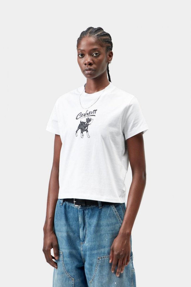 Carhartt S/S Pup T-Shirt - White Carhartt S/S Pup T-Shirt - White