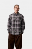 Carhartt L/S Fendrick Shirt - Fendrick Check, Black