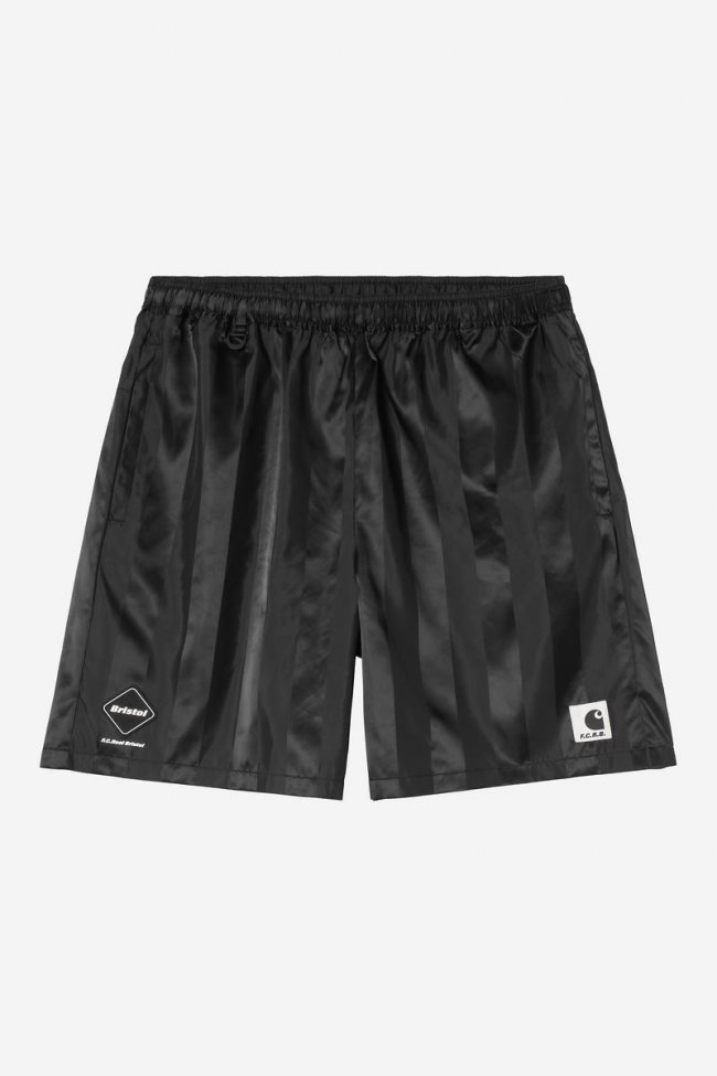 Carhartt F.C.Real Bristol x Carhartt WIP Game Shorts - Black Carhartt F.C.Real Bristol x Carhartt WIP Game Shorts - Black