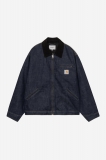 Carhartt OG Detroit Jacket - Blue / Black, Rinsed