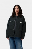 Carhartt OG Michigan Coat - Black / Black, Stone canvas Carhartt OG Michigan Coat - Black / Black, Stone canvas